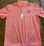 Southern Tide "Orange Saints" Polo