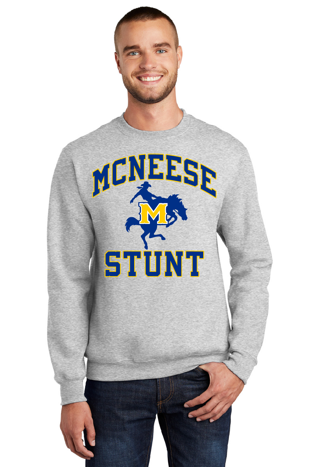 McNeese STUNT Sweatshirt -Gray