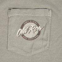 Old Row - Duck Camo Circle Logo Pocket Tee