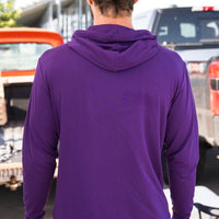 Burlebo Performance Hoodie - LSU Purple