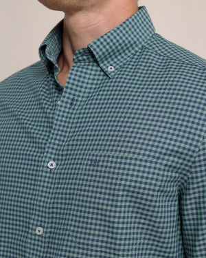 Southern Tide - Shemwood Plaid Skipjack Long Sleeve Sport Shirt