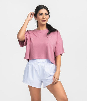 Southern Shirt Co. - All Day Cropped Tee - Lilas