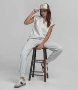 Southern Shirt Co. - AstroKnit V Neck Top SS - Stone