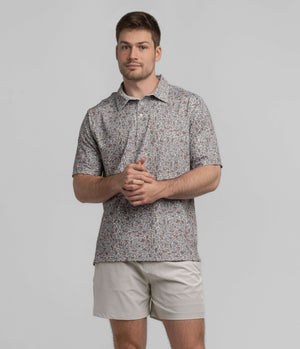 Southern Shirt Co. - Hunters Hideaway Printed Polo - Ridgeline