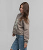 Southern Shirt Co - Preppy Front Print Sweatshirt - Hazelnut