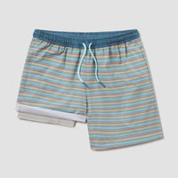 Southern Shirt Co. - Sandbar Stripe Swim Shorts - 6" inseam