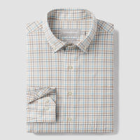 Southern Shirt Co. - Samford Check LS - Aquaverde