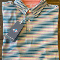 Southern Shirt Sawgrass Stripe Perf. Polo