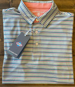 Southern Shirt Sawgrass Stripe Perf. Polo