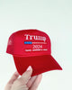 Trump 2024 Take America Back Embroidered Trucker Hat