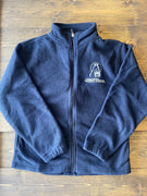 Navy Fleece Full Zip Jacket