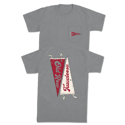 Old Row-Tuscaloosa Pennant Pocket Tee