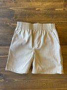 Khaki Performance Pull on Short- Boy