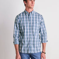 Washashore Plaid Perfect Wash Poplin Shirt