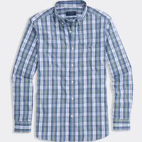 Washashore Plaid Perfect Wash Poplin Shirt