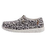 Hey Dude "Wendy Woven Cheetah-Gray" Shoe