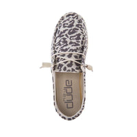 Hey Dude "Wendy Woven Cheetah-Gray" Shoe