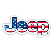 Jeep Freedom Logo Sticker