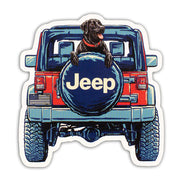 Jeep Copilot Sticker