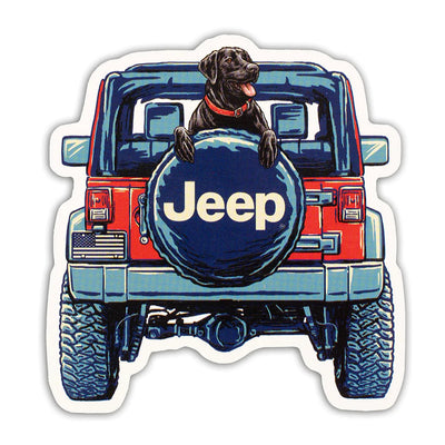 Jeep Copilot Sticker