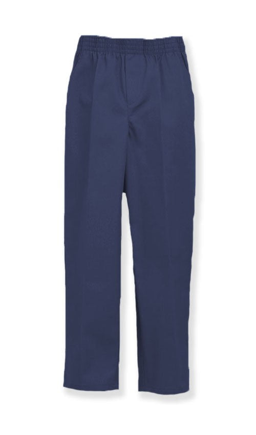 Navy Twill Pull On Pant