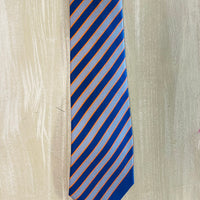 SLC Striped Logo Tie