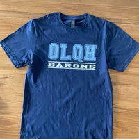A OLQH Barons S/S- Navy- Soft Blend