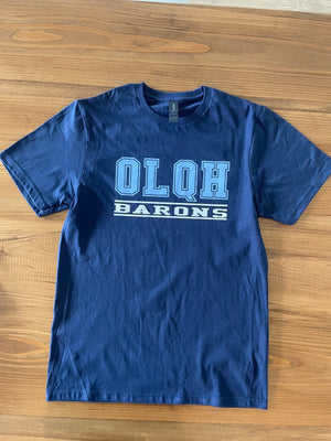 A OLQH Barons S/S- Navy- Soft Blend